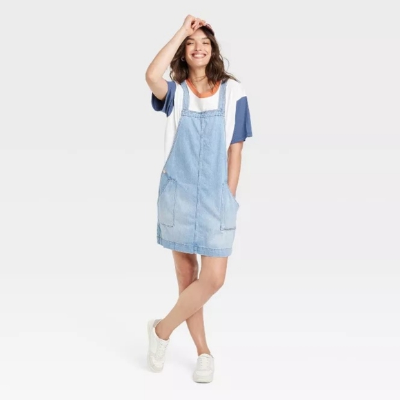 Women's Denim Jumper - Picture 5 of 6